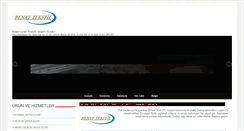 Desktop Screenshot of benaytekstil.com